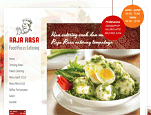Tablet Screenshot of cateringsurabayamurah.com